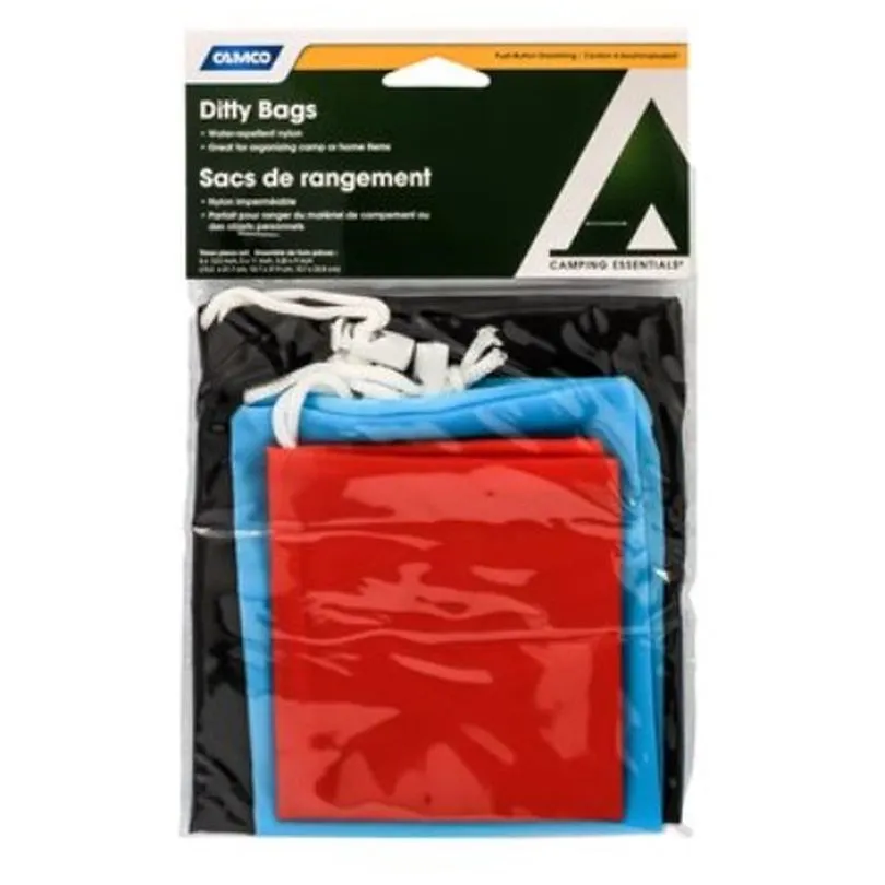 Ditty Bags, Nylon 3 pack